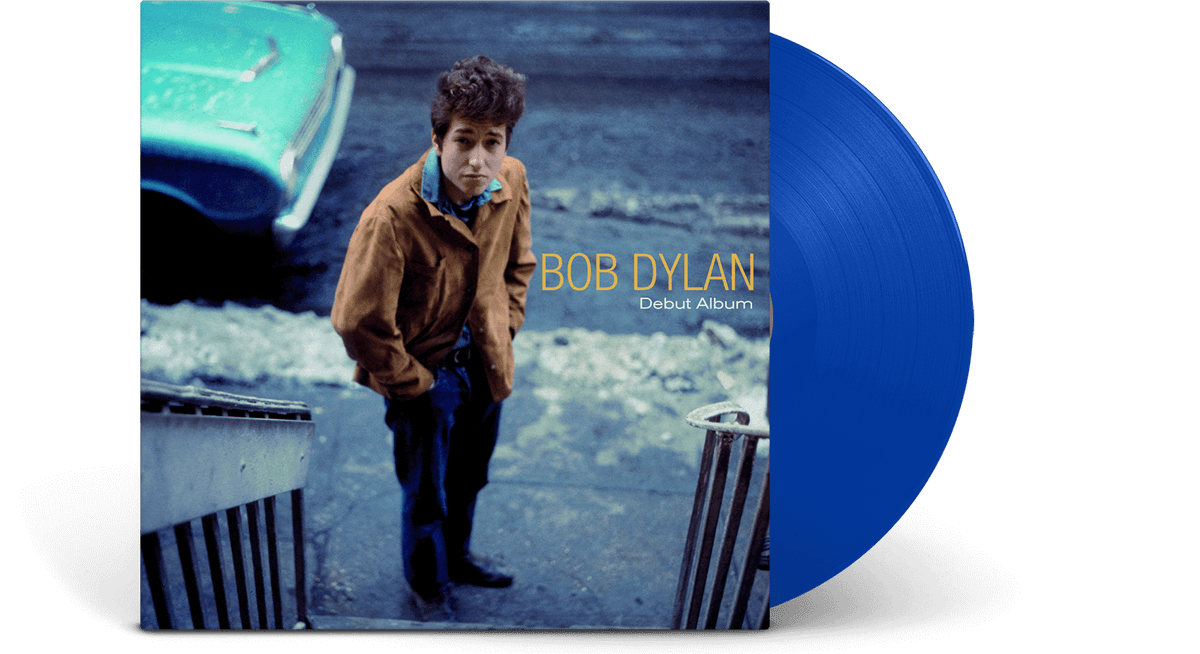 Vinyl - Bob Dylan : Debut Album (Blue Vinyl) - The Record Hub