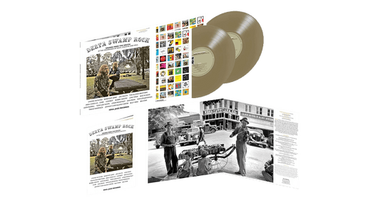 VA / Soul Jazz Records Presents : Delta Swamp Rock – Sounds From The South - At The Crossroads Of Rock, Country And Soul (2023 Gold Vinyl)
