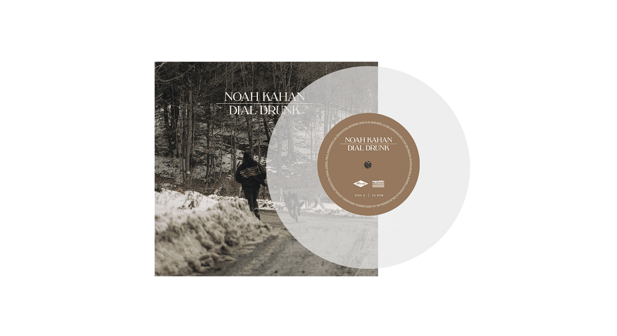 Vinyl - Noah Kahan : Dial Drunk (Transparent 7&quot; Vinyl) - The Record Hub