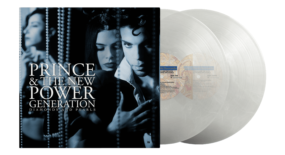 Vinyl - Prince &amp; The New Power Generation : Diamonds And Pearls (Clear Vinyl LP) - The Record Hub