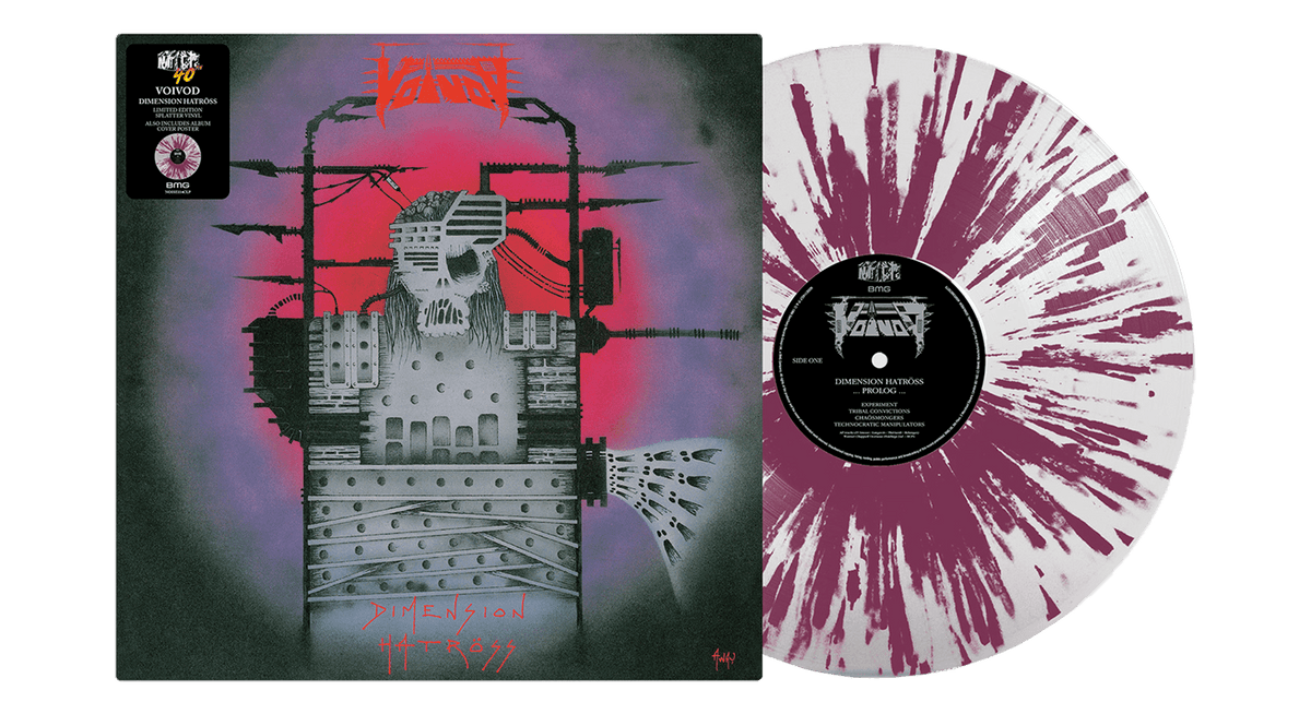 Vinyl - Voivod : Dimension Hatross (Clear Purple Splatter Vinyl) - The Record Hub