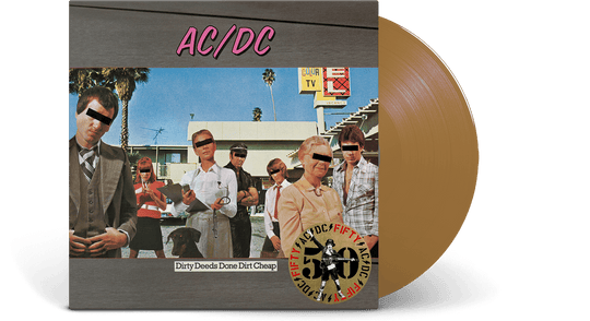 AC/DC : Dirty Deeds Done Dirt Cheap - 50th Anniversary (Gold Vinyl)