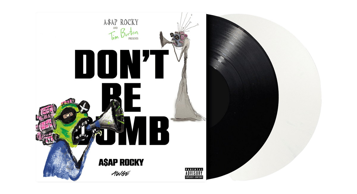[Pre-Order [10/04] A$AP Rocky : Don't Be Dumb (Black & White vinyl)