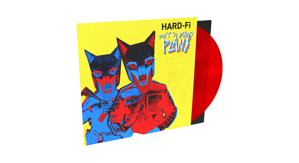 Vinyl - Hard-Fi : Don&#39;t Go Making Plans EP (Ltd Transparent Red Vinyl) (Signed &amp; Numbered) - The Record Hub