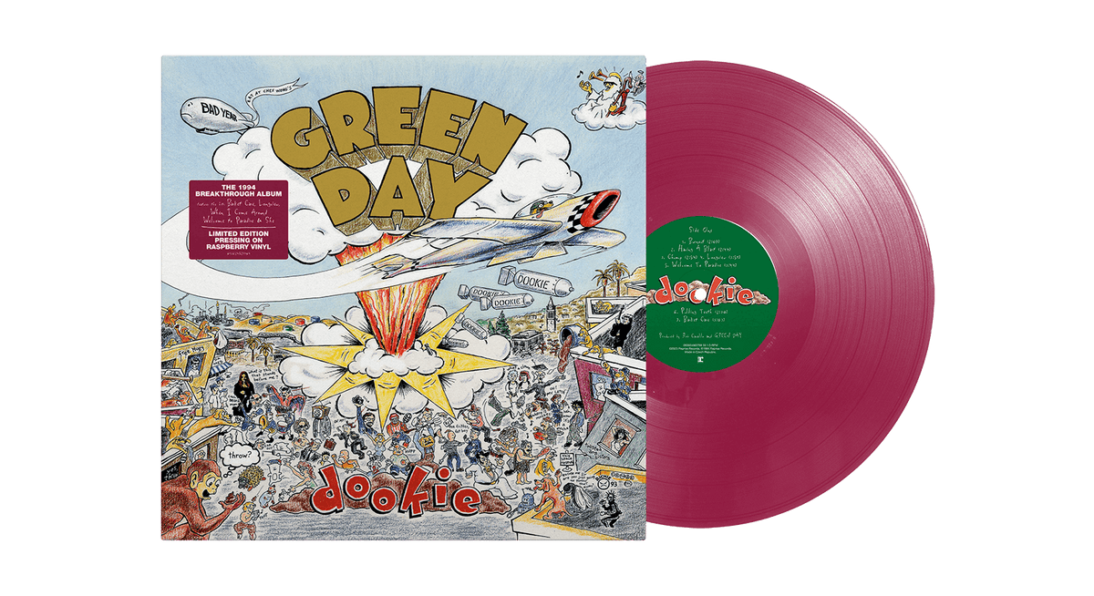 [Pre-Order [10/10] Green Day : Dookie (Raspberry Vinyl)