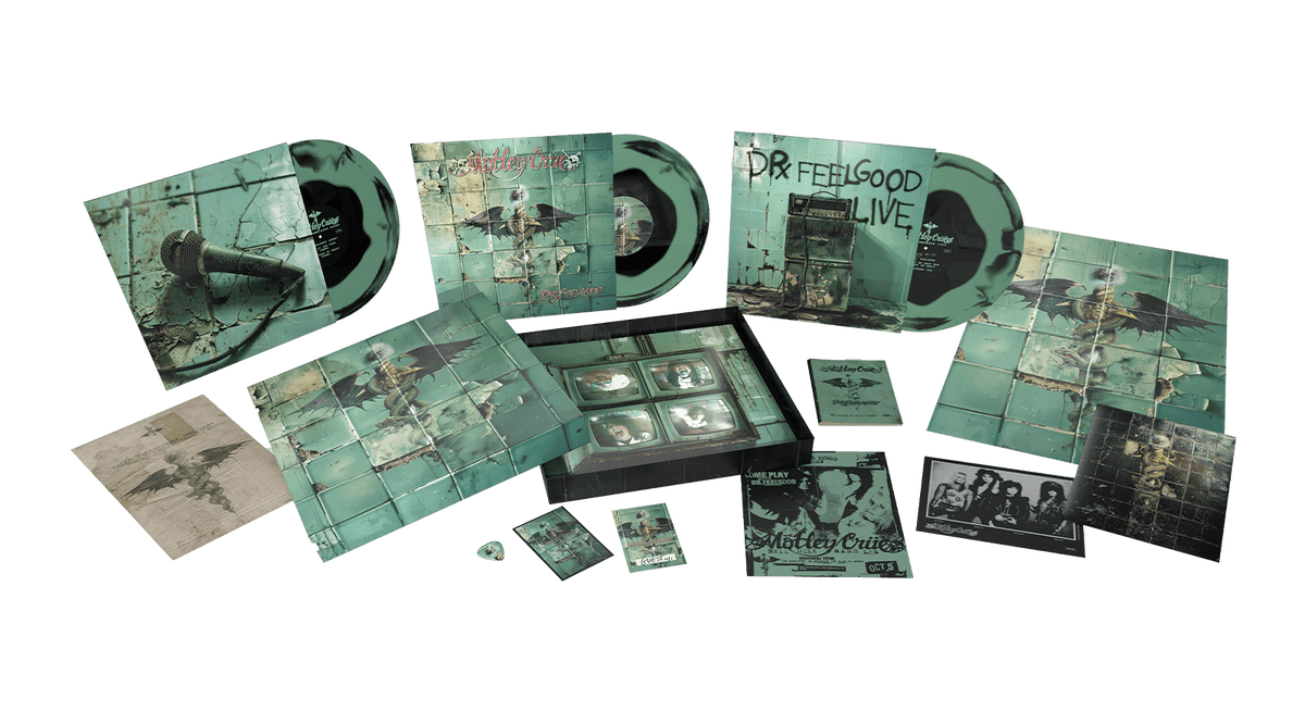 Vinyl - Mötley Crüe : Dr. Feelgood (2024 Remaster) (3LP Boxset) - The Record Hub