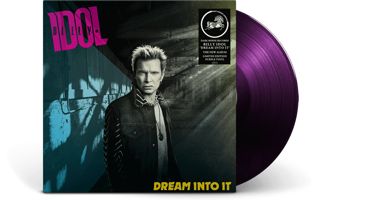 Vinyl - Billy Idol : Dream Into It (Purple Vinyl) - The Record Hub
