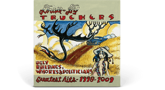 Drive-By Truckers : Ugly Buildings, Whores, and Politicians - Greatest Hits 1998-2009 (Clear Coke Vinyl)