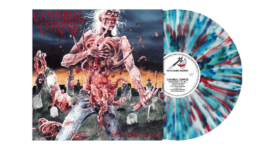 Cannibal Corpse : Eaten Back To Life (Blue, Green & Red Splatter Vinyl)