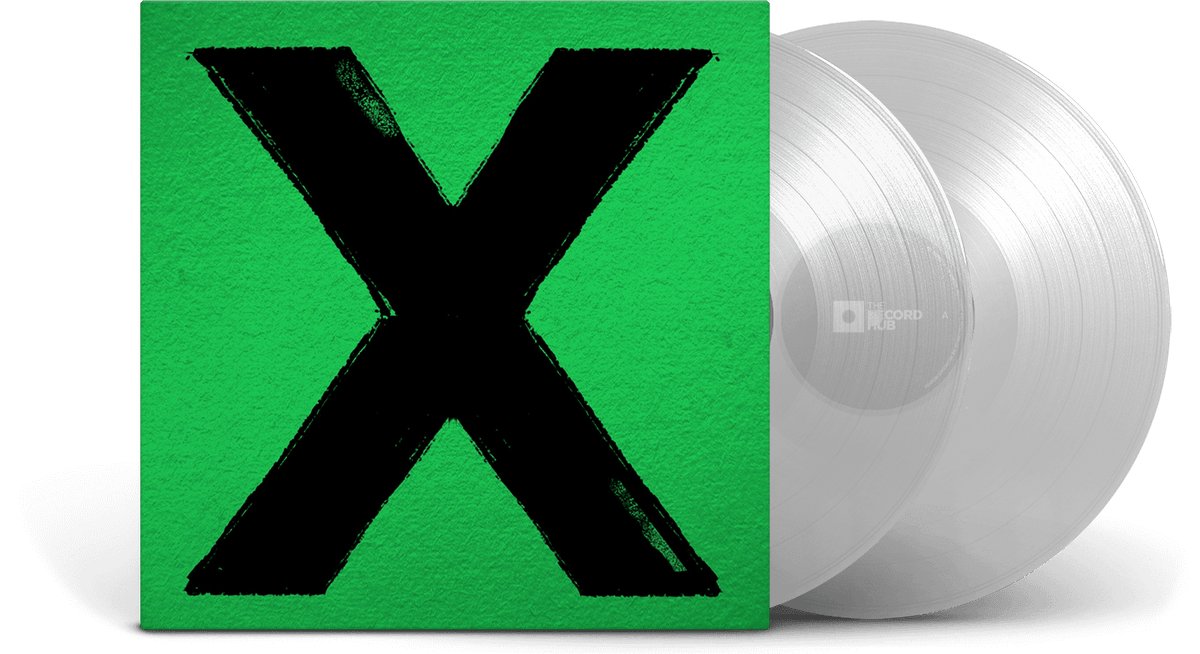Vinyl - Ed Sheeran : X (Atlantic Records 75th Anniversary Edition) (Crystal Clear Vinyl) - The Record Hub