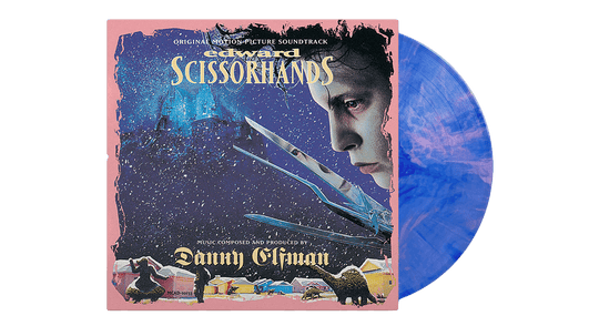 Danny Elfman : Edward Scissorhands (Blue & Pink Swirl Vinyl)