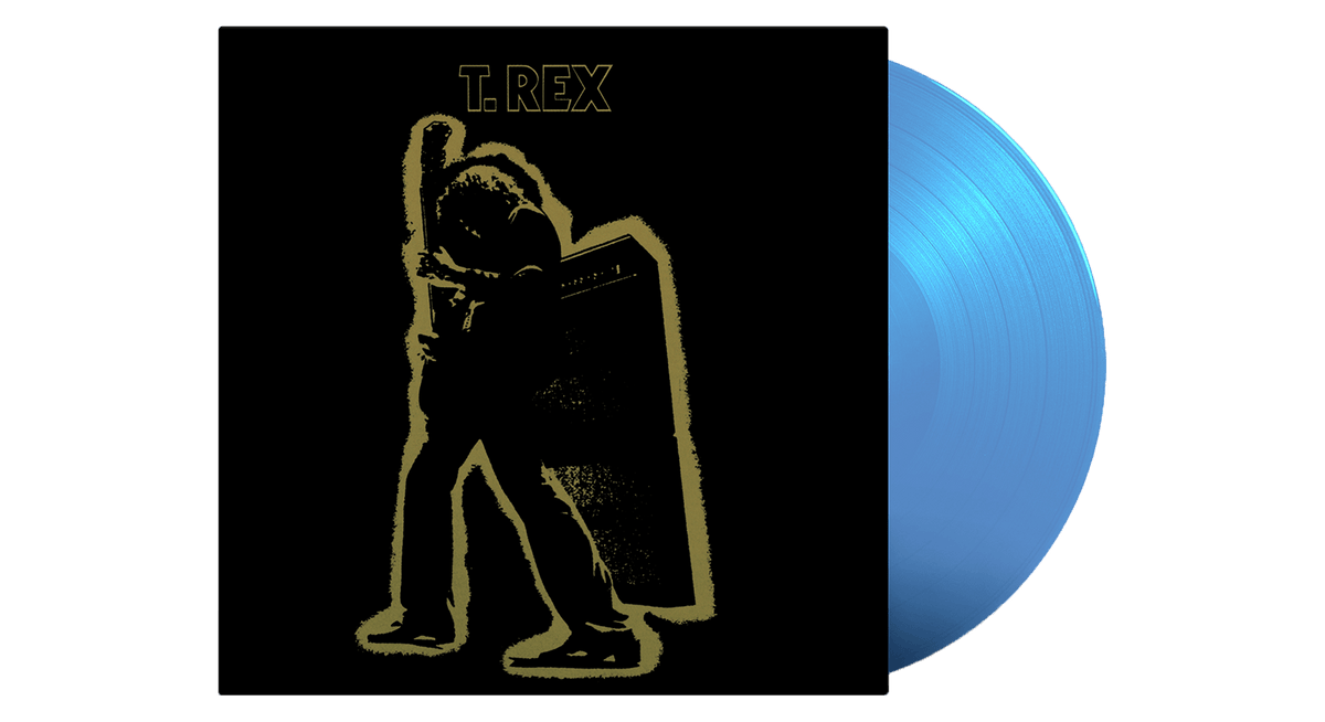 Vinyl - T.Rex : Electric Warrior (140g Sky Blue Vinyl) - The Record Hub