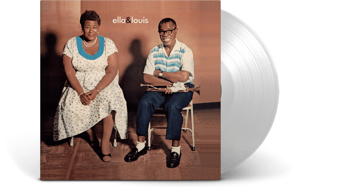 Vinyl - Ella Fitzgerald &amp; Louis Armstrong : Ella &amp; Louis (Clear Vinyl) - The Record Hub