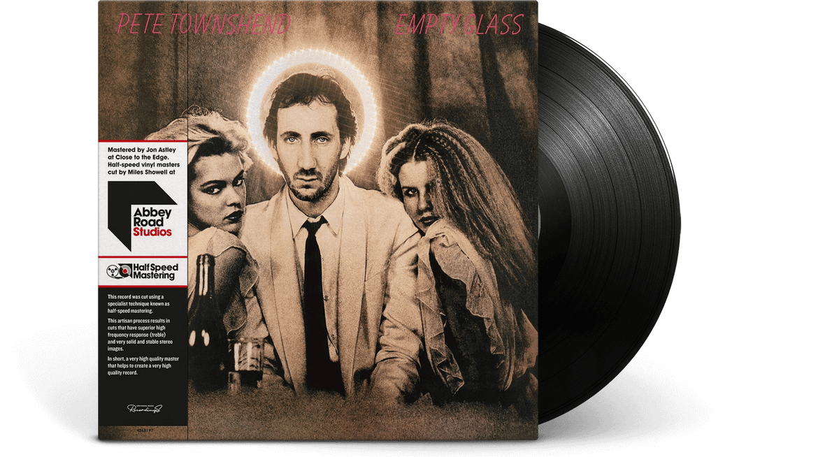 Vinyl - Pete Townshend : Empty Glass (Half Speed Master) - The Record Hub