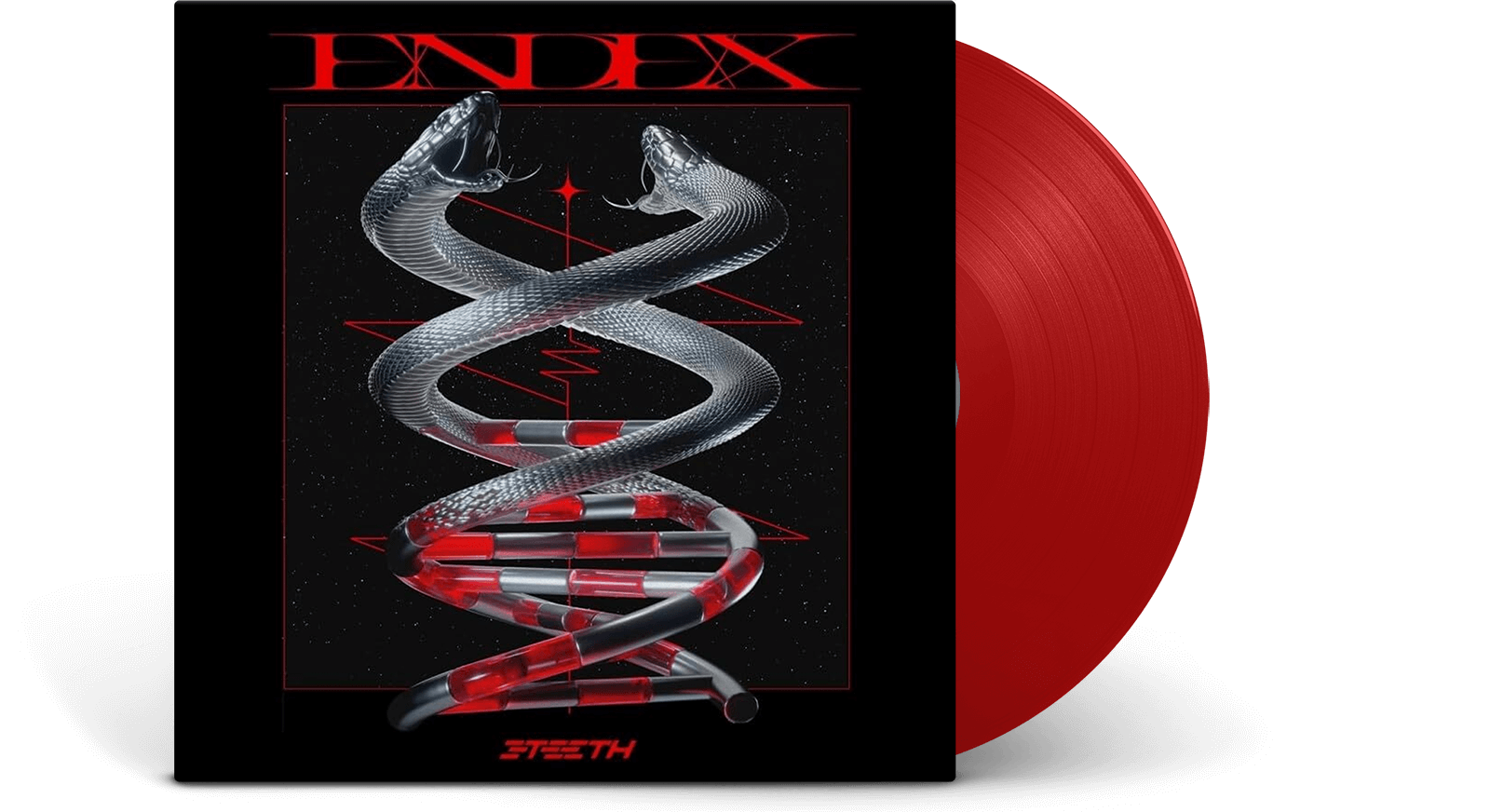 Vinyl - 3TEETH : EndEx (Red Vinyl) - The Record Hub