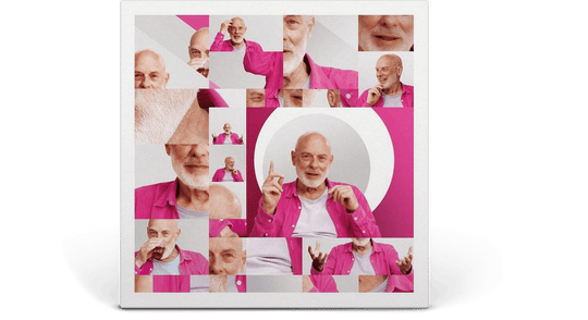 Brian Eno : Eno OST (Magenta & White Vinyl in eco-packaging) (Exclusive to The Record Hub.com)