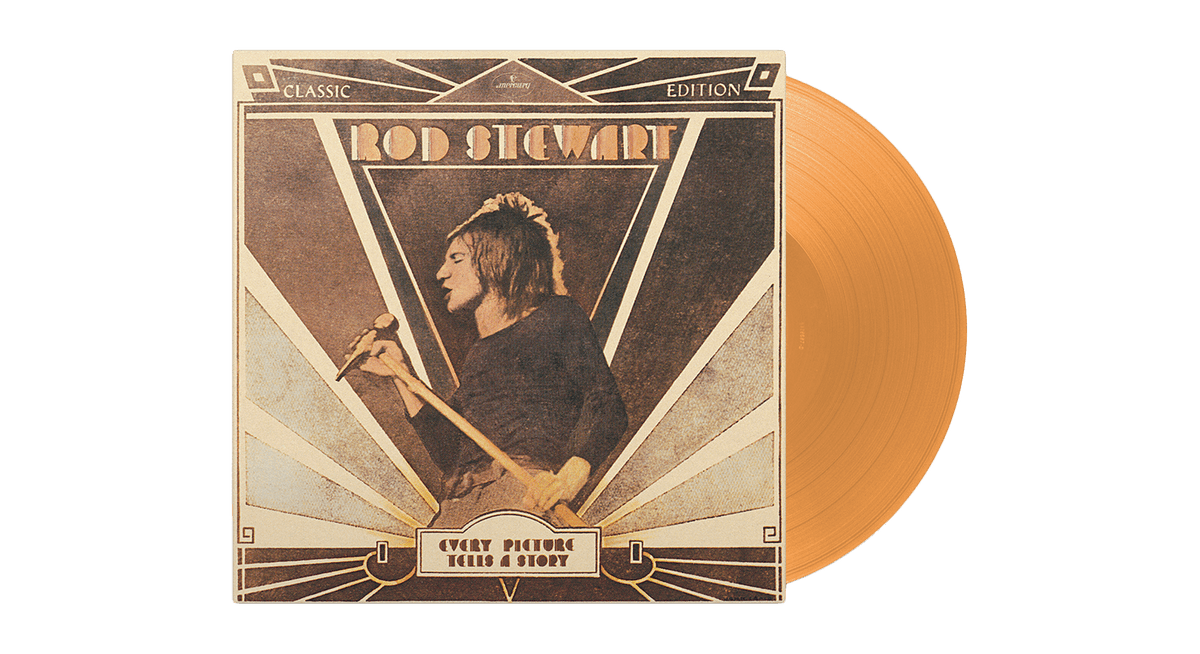 Vinyl - [Pre-Order [19/09] Rod Stewart : Every Picture Tells A Story (Orange Vinyl) - The Record Hub