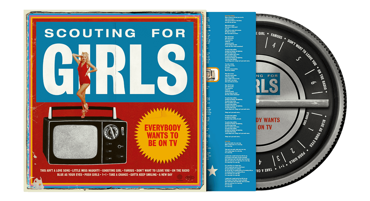 Vinyl - Scouting For Girls : Everybody Wants To Be On TV (Picture Disc Vinyl) - The Record Hub