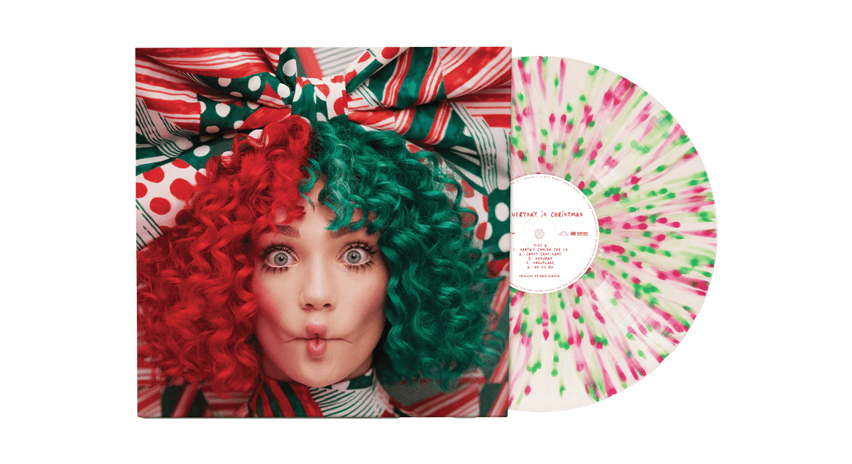 Vinyl - Sia : Everyday is Christmas (Peppermint Vinyl) - The Record Hub