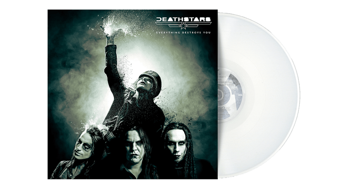 Vinyl - Deathstars : Everything Destroys You (White Vinyl LP) - The Record Hub