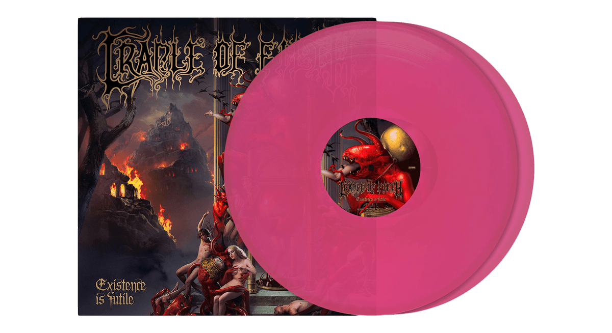 Vinyl - [Pre-Order [09/05] Cradle Of Filth : Existence Is Futile (Magenta Vinyl) - The Record Hub