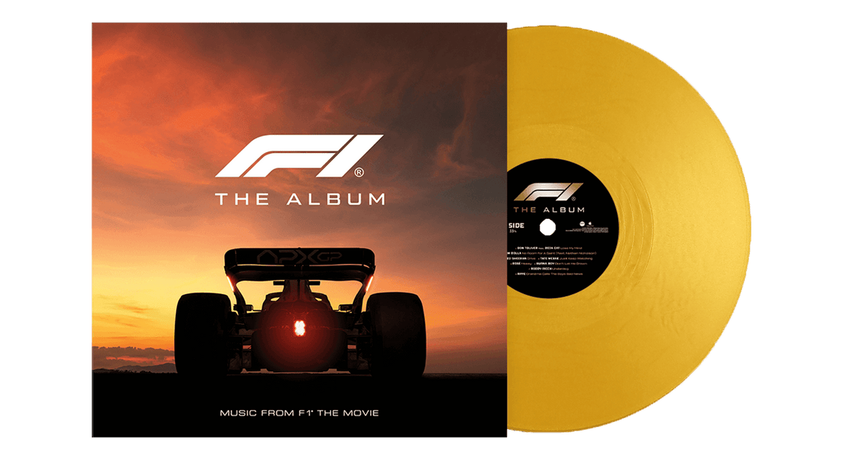 Vinyl - Various Artists : F1 The Album (Gold Vinyl) - The Record Hub
