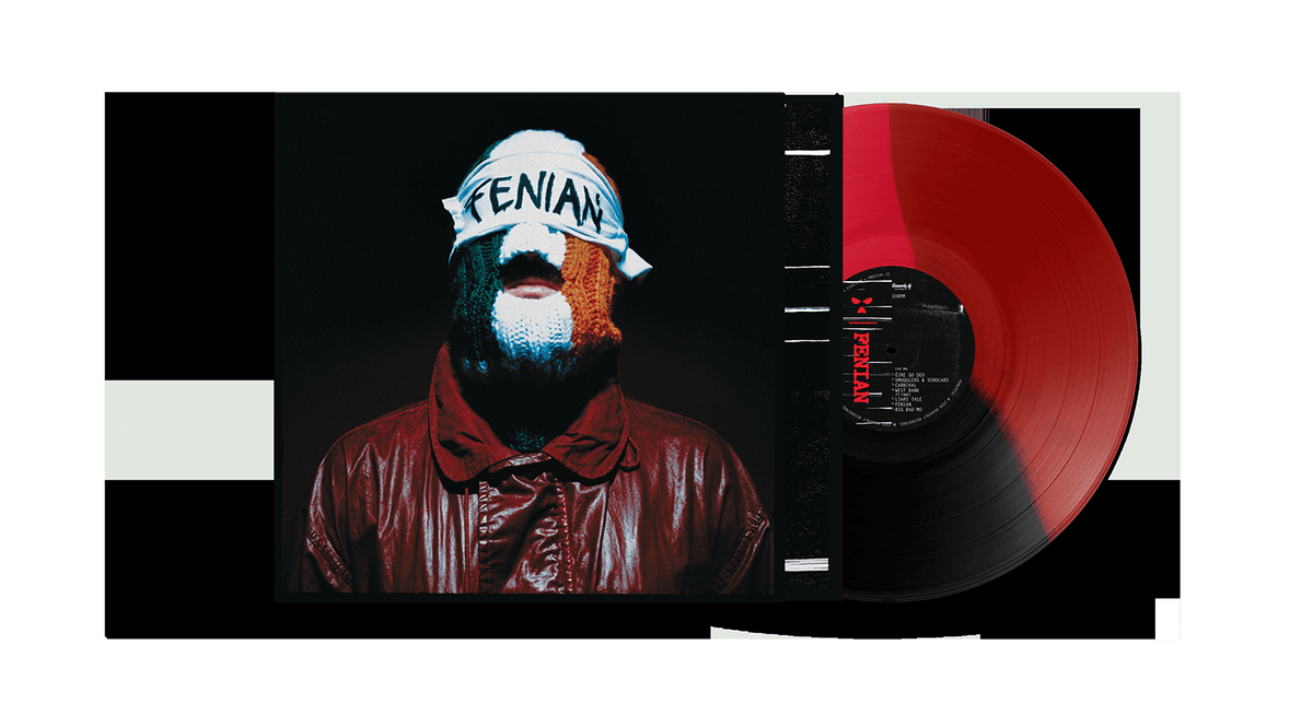 [Pre-Order [24/04] KNEECAP : FENIAN (TRI COLOUR - RED, RED, BLACK Vinyl)