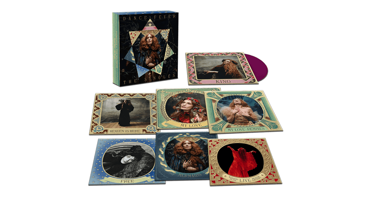 Vinyl - Florence + The Machine : Dance Fever - The Singles 7&quot; Boxset (Exclusive to The Record Hub.com) - The Record Hub
