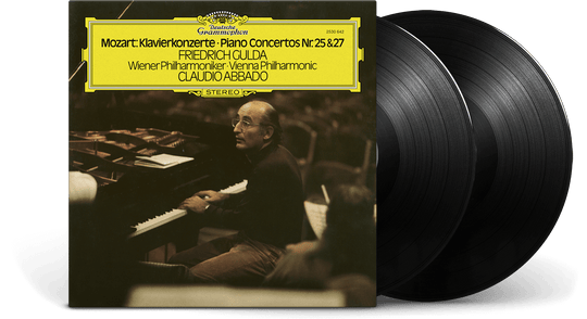 FRIEDRICH GULDA, CLAUDIO ABBADO & WIENER PHILHARMONIKER : Wolfgang Amadeus Mozart: Piano Concertos Nos. 25 & 27