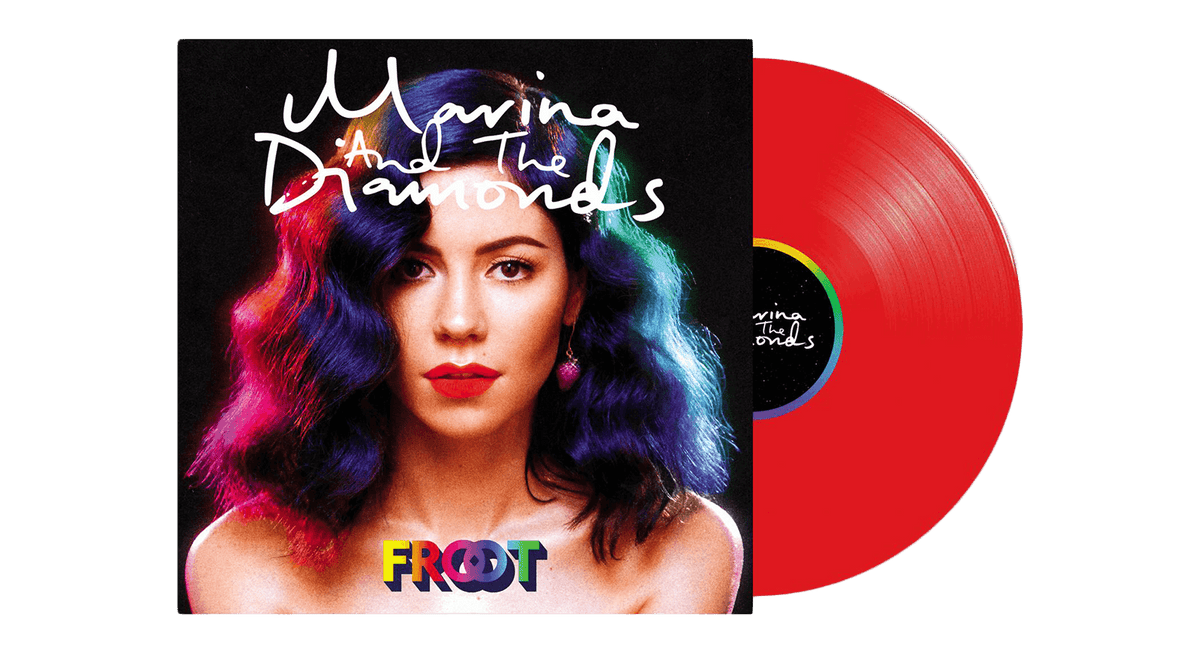Vinyl - [Pre-Order [25/07] Marina and the Diamonds : FROOT (Limited Edition Red EcoRecord 10th Anniversary Edition) - The Record Hub