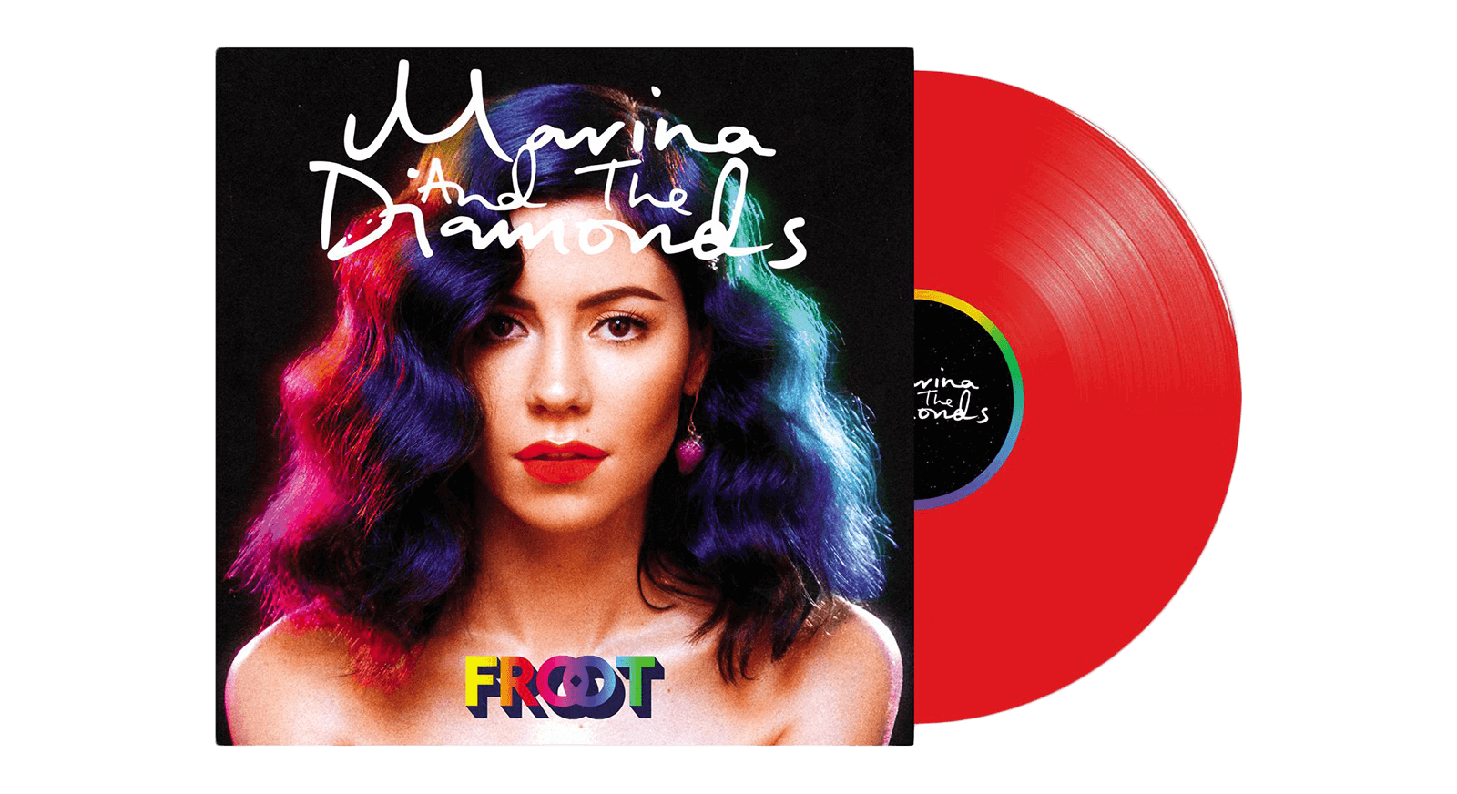 Vinyl - Marina and the Diamonds : FROOT (Limited Edition Red EcoRecord 10th Anniversary Edition) - The Record Hub