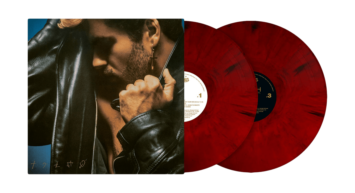 George Michael : Faith (Red & Black Marble Vinyl)
