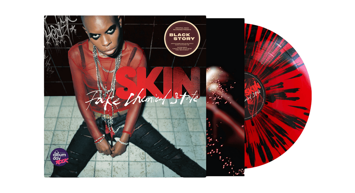 Vinyl - [Pre-Order [18/10] SKIN : Fake Chemical State (Red &amp; Black Marble Vinyl)(NAD 2025) - The Record Hub