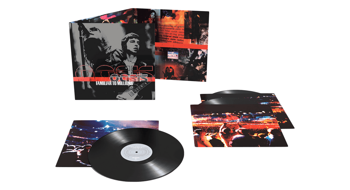 [Pre-Order [14/11] Oasis : Familiar To Millions (25th Anniversary)