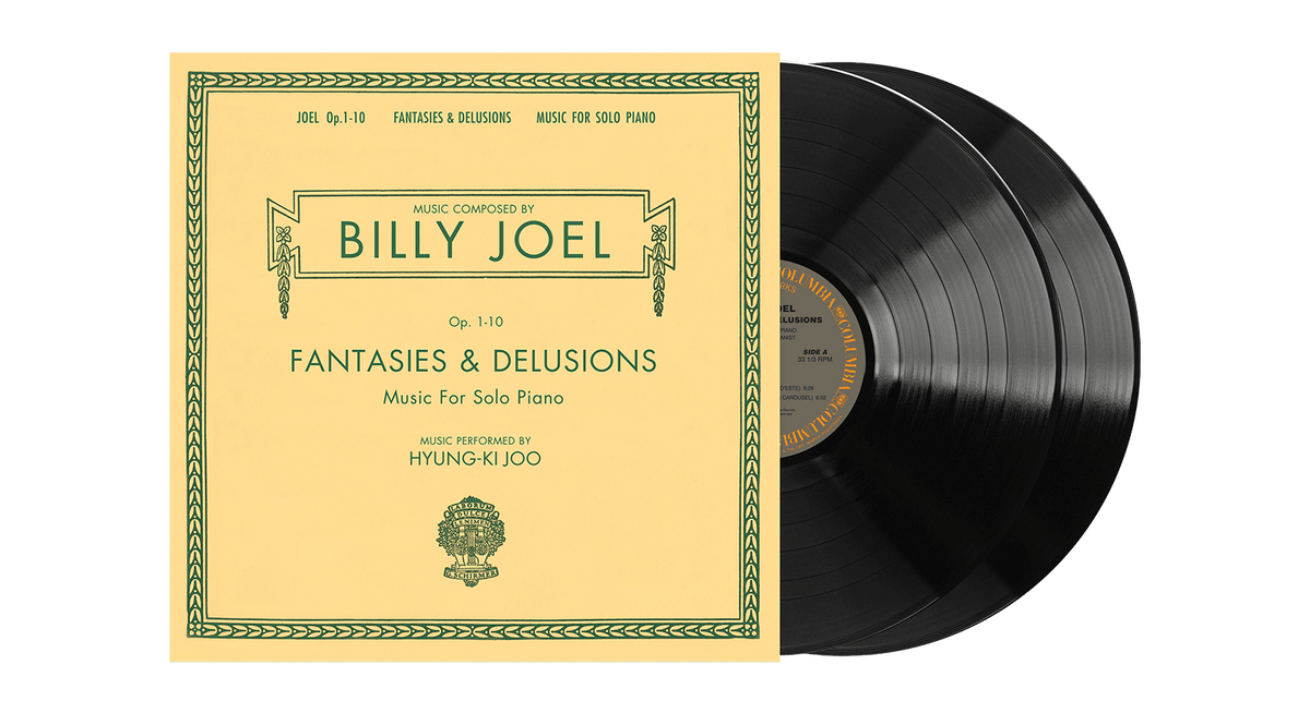 Vinyl - Billy Joel : Fantasies &amp; Delusions - The Record Hub