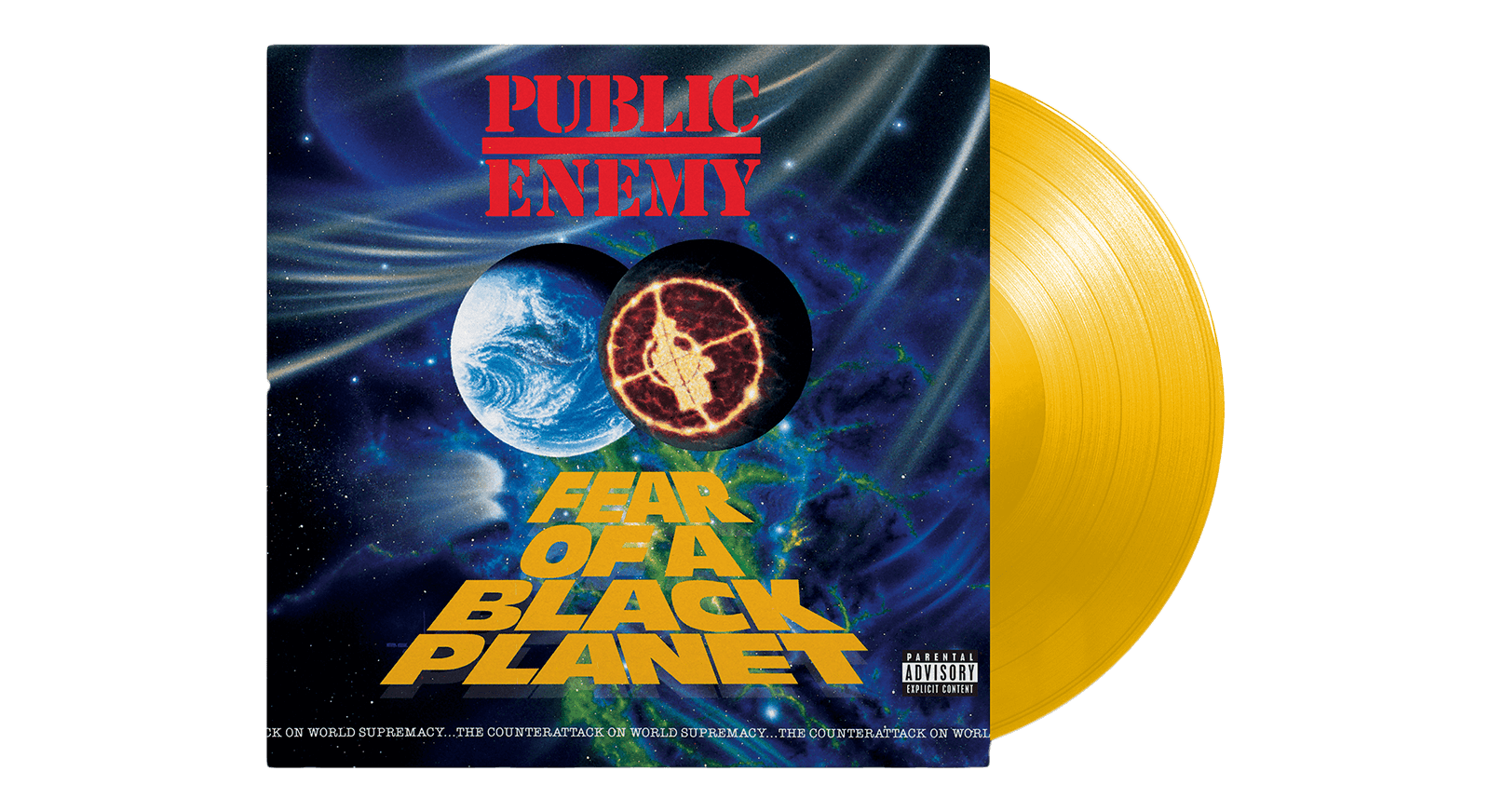 Vinyl | Public Enemy | Fear Of A Black Planet (Yellow Vinyl)