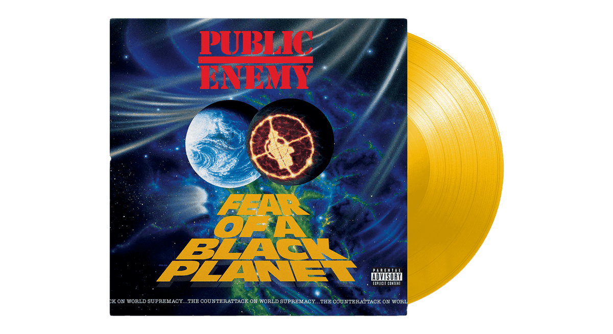 Vinyl - [Pre-Order [13/06] Public Enemy : Fear Of A Black Planet (Yellow Vinyl) - The Record Hub