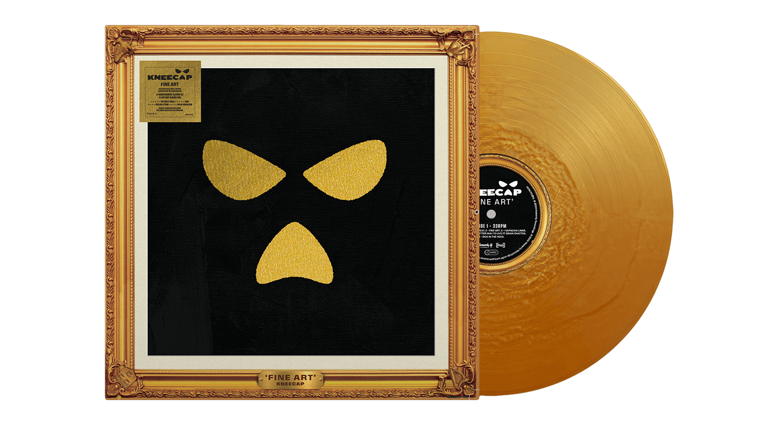 Vinyl - Kneecap : Fine Art (CERTIFIED GOLD VINYL EDITION) (Eire Exclusive) - The Record Hub