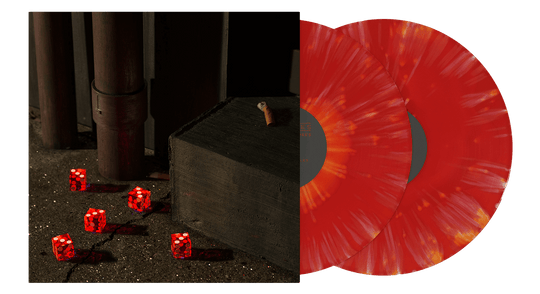 Bright Eyes : Five Dice, All Threes (Red & Orange Splatter Vinyl)