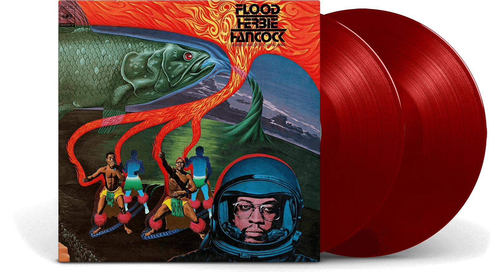 Vinyl - Herbie Hancock : Flood (Red Vinyl) - The Record Hub