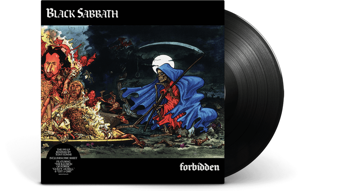 Vinyl - Black Sabbath : Forbidden (2024 Tony Iommi Remix) - The Record Hub