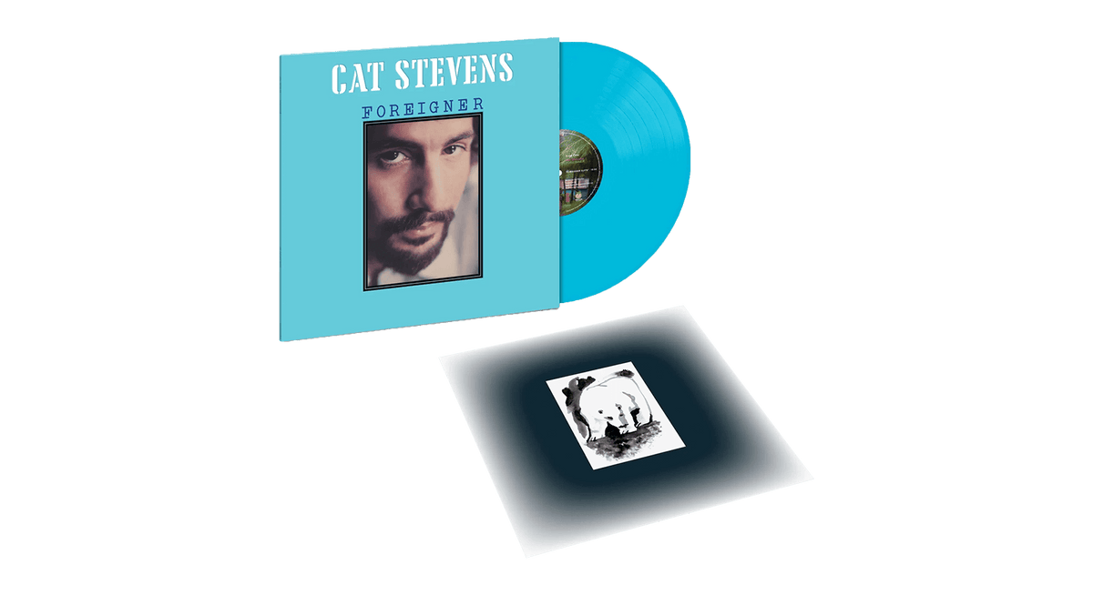 Vinyl - Cat Stevens : Foreigner (180g Blue Vinyl) - The Record Hub