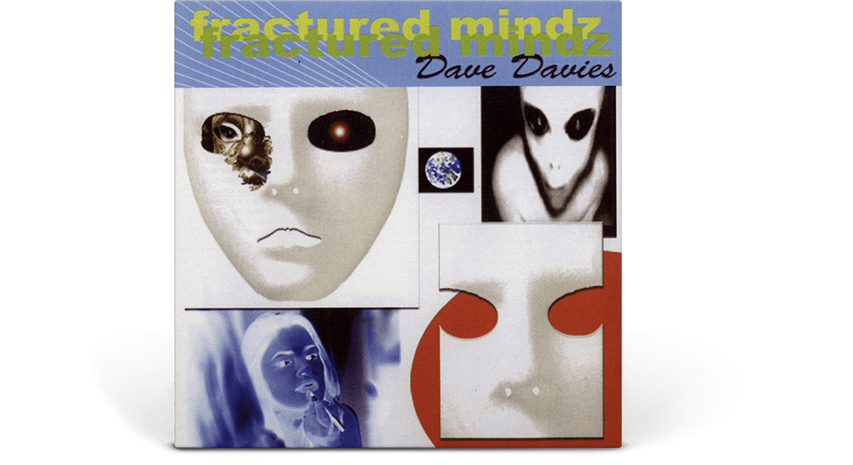 Vinyl - Dave Davies : Fractured Mindz (Rust Marbled Vinyl) - The Record Hub