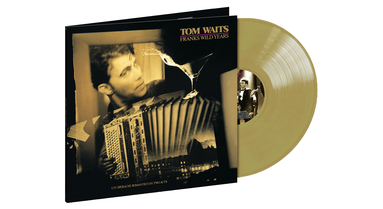 Vinyl - Tom Waits : Frank’s Wild Years (Opaque Gold color vinyl)  (Exclusive to The Record Hub.com) - The Record Hub