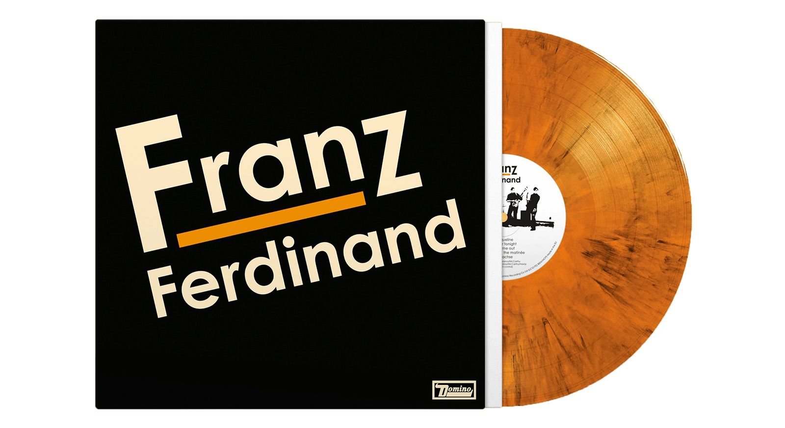 Vinyl - Franz Ferdinand : Franz Ferdinand 20th Anniversary Edition (Orange & Black Swirl Vinyl) - The Record Hub