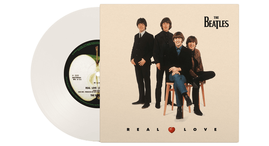 The Beatles : Free As A Bird/ Real Love [2025 Mixes] (Milky White Vinyl) (Exclusive to The Record Hub.com)