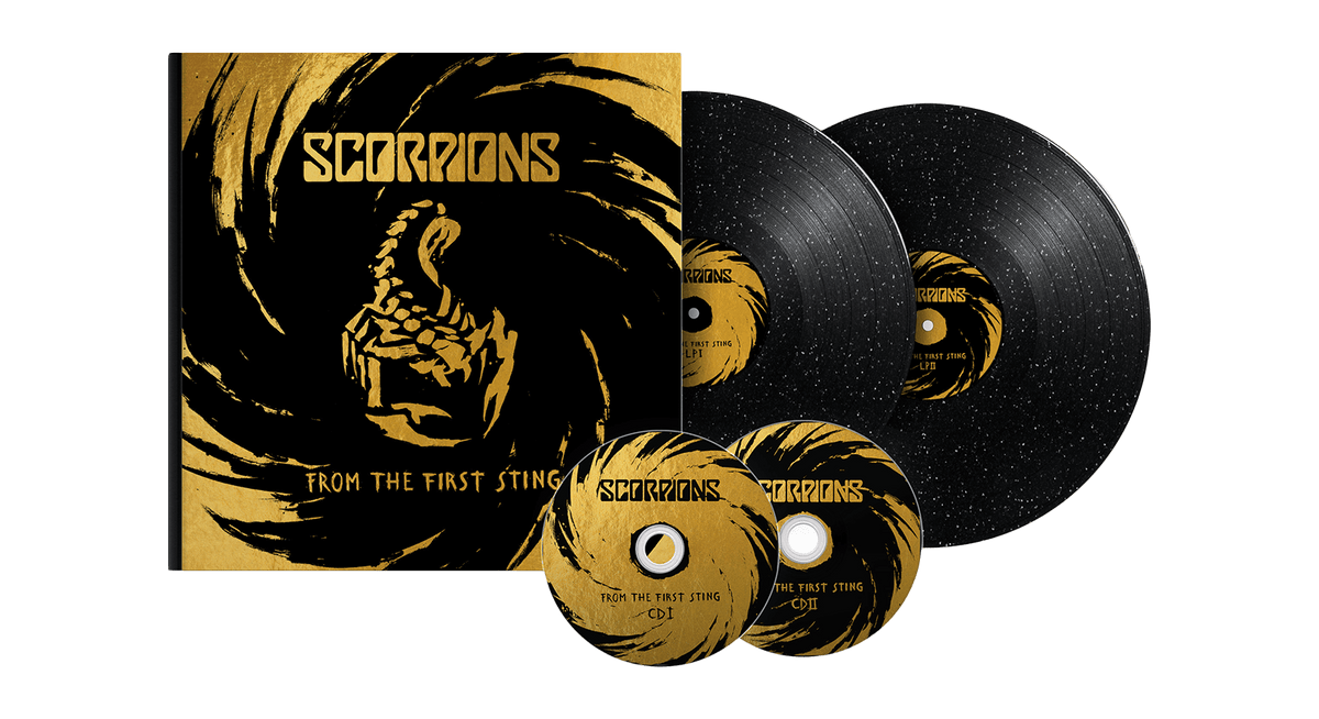 Scorpions : From The First Sting (Deluxe Bookpack 2CD &amp; 2LP)(Sparkling Vinyl)