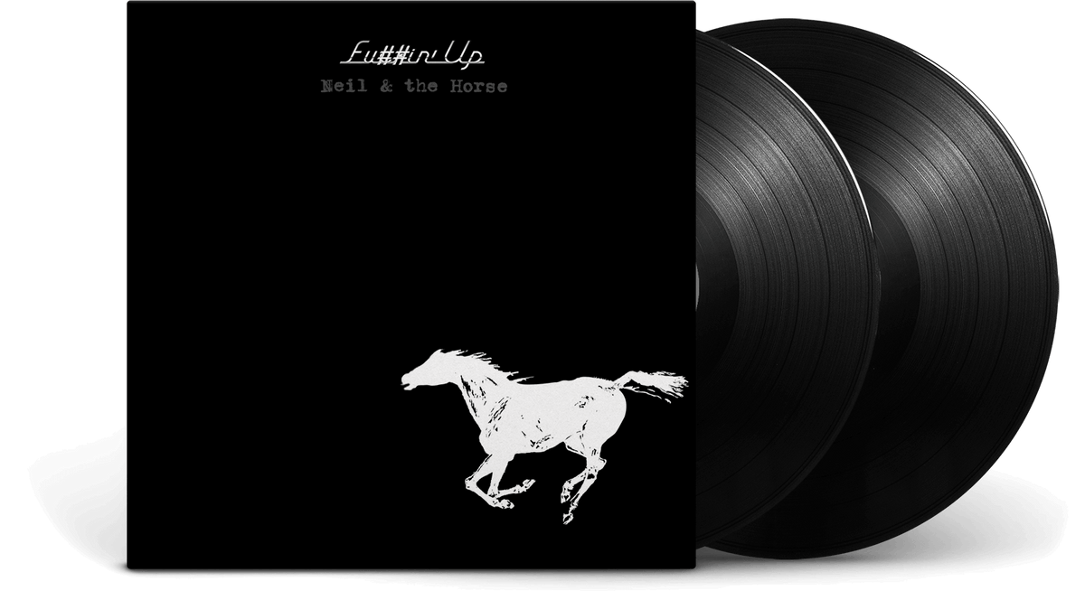 Vinyl - Neil Young &amp; Crazy Horse : Fu##in&#39; Up (140g Black 2LP) - The Record Hub