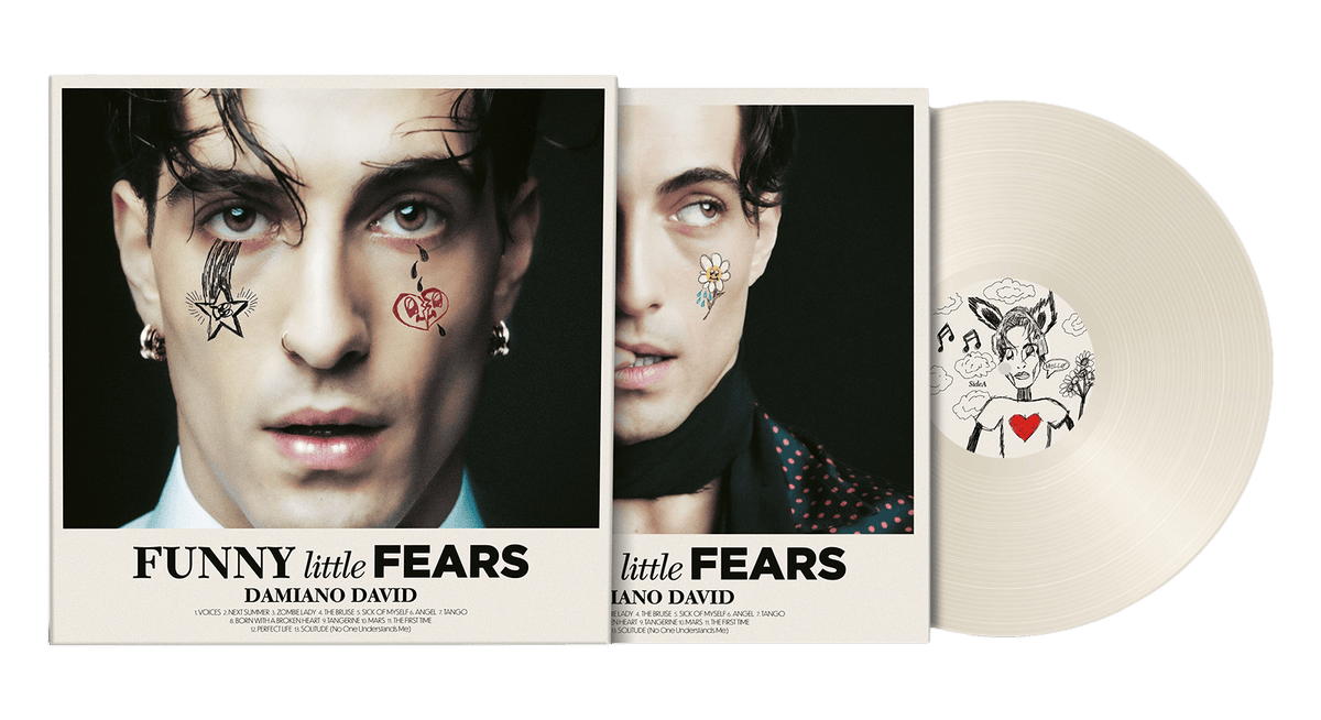 Vinyl - [Pre-Order [16/05] Damiano David : Funny Little Fears (Cream Vinyl) - The Record Hub