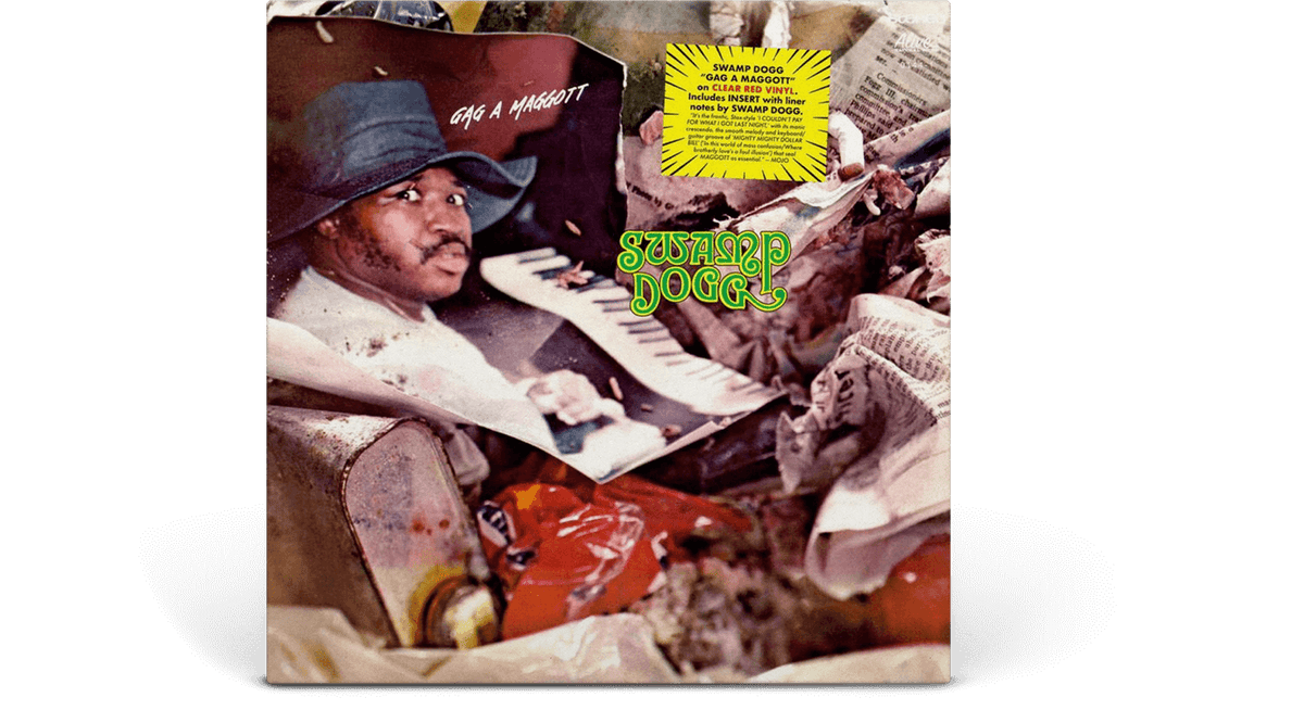 Vinyl - Swamp Dogg : Gag A Maggott (Clear Red Vinyl) - The Record Hub